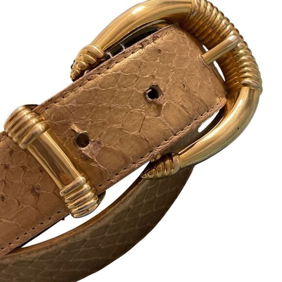 Amanda Smith Vintage Snakeskin Belt - Picture 3 of 13